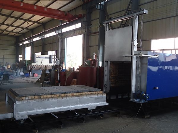 臺(tái)車模殼焙燒爐